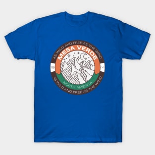 Mesa Verde National Park Hiking Camping Outdoors Outdoorsman T-Shirt